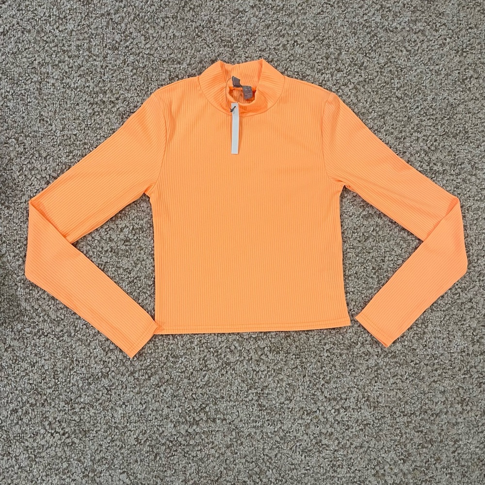 ASOS long sleeve cropped shirt